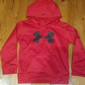 Boys under armour hooded sweatshirt